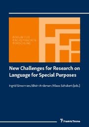 Cover von New Challenges for Research on Language for Special Purposes