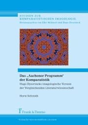 Cover von Das 'Aachener Programm' der Komparatistik
