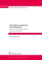 Cover von Sprachliche Aneignung der Wirklichkeit