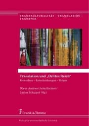 Cover von Translation und 'Drittes Reich'