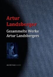 Cover von Gesammelte Werke Artur Landsbergers