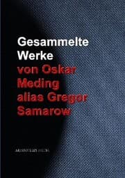Cover von Gesammelte Werke von Oskar Meding alias Gregor Samarow