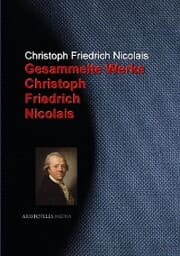 Cover von Gesammelte Werke Christoph Friedrich Nicolais