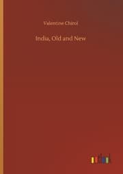 Cover von India, Old and New