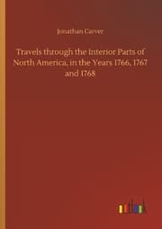Cover von Travels through the Interior Parts of North America, in the Years 1766,1767 and 1768