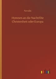 Cover von Hymnen an die Nacht/Die Christenheit oder Europa