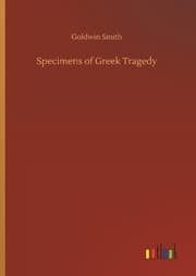 Cover von Specimens of Greek Tragedy