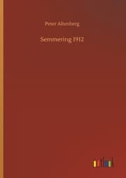 Cover von Semmering 1912