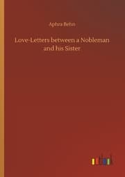 Cover von Love-Letters between a Nobleman and his Sister