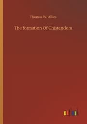 Cover von The formation Of Chistendom