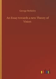 Cover von An Essay towards a new Theory of Vision