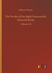 Cover von The Works of the Right Honourable Edmund Burke