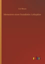 Cover von Memoiren einer Sozialistin: Lehrjahre