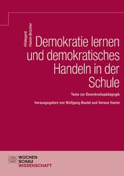 Cover von Demokratie Lernen und demokratisches Handeln in der Schule