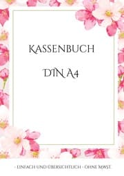 Cover von Kassenbuch DIN A4