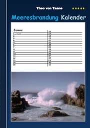 Cover von Meeresbrandung - Kalender
