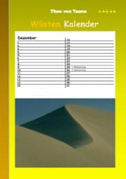 Cover von Wüsten - Kalender