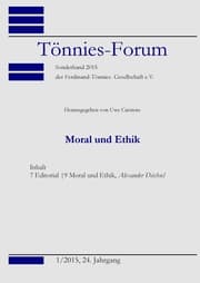 Cover von Moral und Ethik