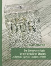Cover von Die Grenzkommission beider deutscher Staaten