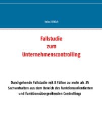 Cover von Fallstudie zum Unternehmenscontrolling