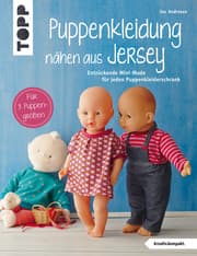 Cover von Puppenkleidung nähen aus Jersey