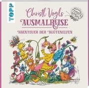 Cover von Christl Vogls Ausmalreise - Abenteuer der Blütenelfen