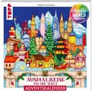 Cover von Colorful Christmas Weltreise - Weihnachtliche Ausmalreise um die Welt