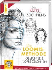 Cover von Die Kunst des Zeichnens. Die Loomis-Methode. Gesichter & Köpfe zeichnen