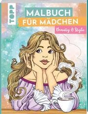 Cover von Malbuch für Mädchen Beauty & Style