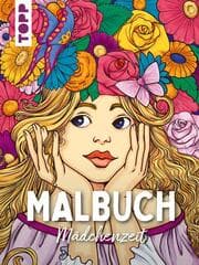 Cover von Malbuch Mädchenzeit