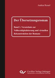 Cover von Der Übersetzungsroman