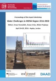 Cover von Water Challenges in MENA Region 2016-2050. Proceedings of the Expert Workshop, April 24-29,2016 - Aqaba, Jordan