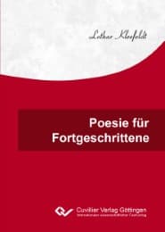 Cover von Poesie für Fortgeschrittene