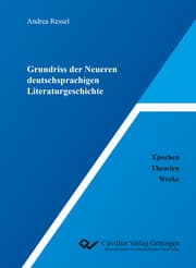 Cover von Grundriss der Neueren deutschsprachigen Literaturgeschichte. Epochen - Theorien - Werke
