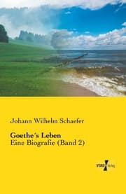 Cover von Goethe's Leben