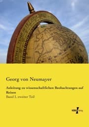 Cover von Anleitung zu wissenschaftlichen Beobachtungen auf Reisen