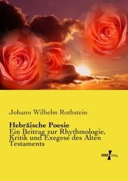 Cover von Hebräische Poesie