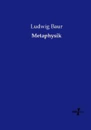 Cover von Metaphysik