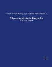 Cover von Allgemeine deutsche Biographie