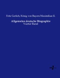Cover von Allgemeine deutsche Biographie