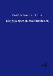 Cover von Die psychischen Massmethoden