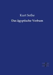 Cover von Das ägyptische Verbum