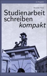 Cover von Studienarbeit schreiben