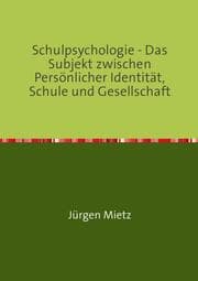 Cover von Schulpsychologie -