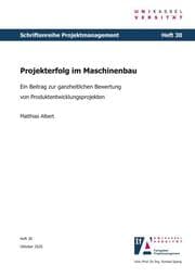 Cover von Projekterfolg im Maschinenbau