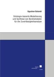 Cover von Ontologie-basierte Modellierung und Synthese von Bordnetzdaten für die Zuverlässigkeitsanalyse