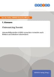Cover von Outsourcing boomt