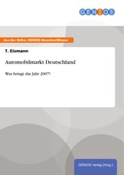 Cover von Automobilmarkt Deutschland