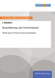 Cover von Kontoführung oder Vertriebskanal