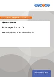 Cover von Leistungsschutzrecht